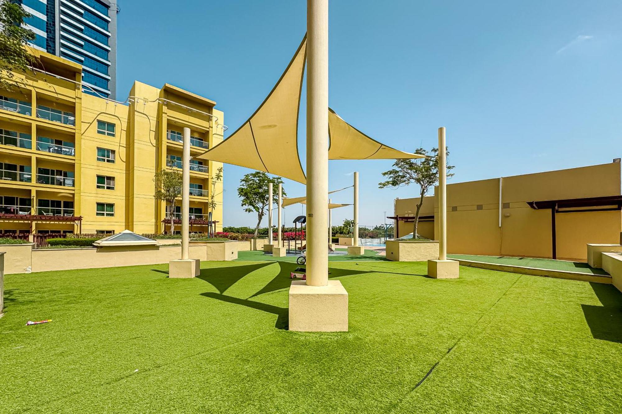 Classy 1 Bedroom In The Greens Courtyard View Dubai Exterior foto